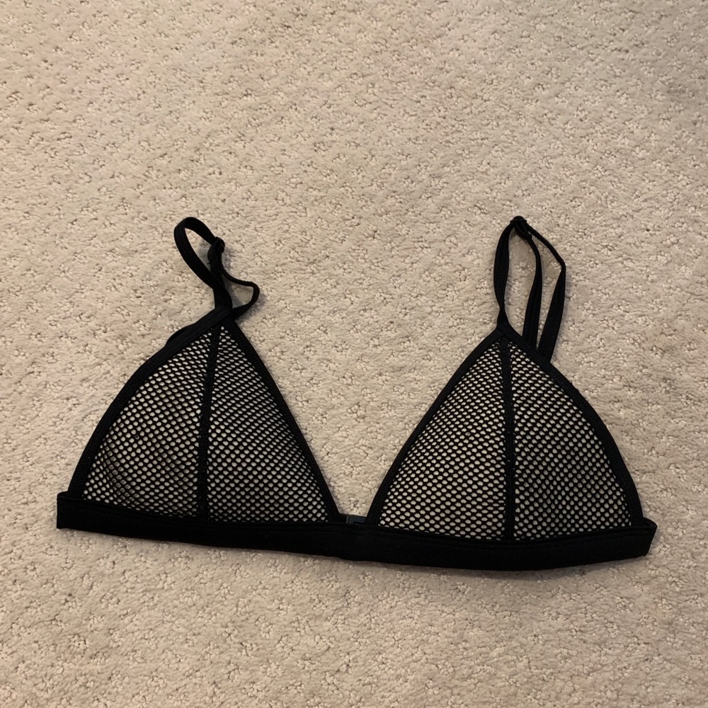 Triangl mesh bikini top